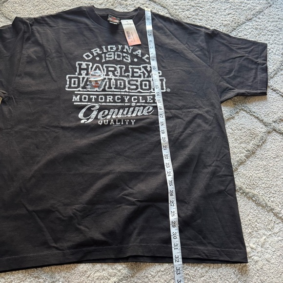 Harley Davidson tshirt short sleeve black Denny’s Springfield Missouri XXL new - Picture 6 of 8